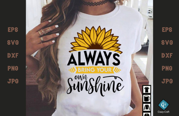 Always Bring Your Own Sunshine T-shirt: A Designer’s Review