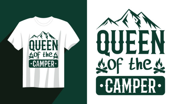 Review: Camping T Shirt Queen of the Camper Design