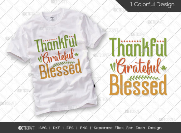 Review: Grateful Thankful Blessed SVG for Embroidery