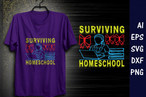 Review: Homeschool Mom Quote Design, Surviving