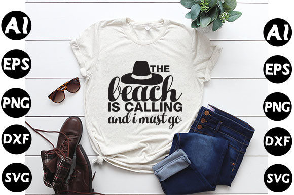 Review: Summer Quote Design, The Beach Is Callin