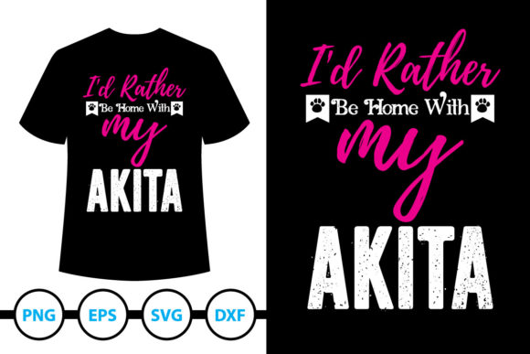 Reviewing Akita Dog T-Shirt Design 4 for Embroidery