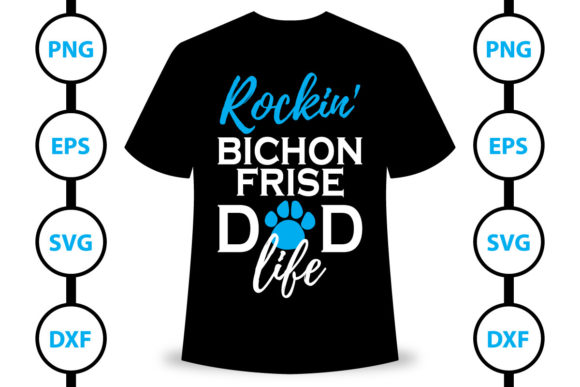 Reviewing Bichon Fries Dog T-shirt Design 2