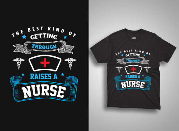 Reviewing the Nurse T-Shirt Design Template Vector