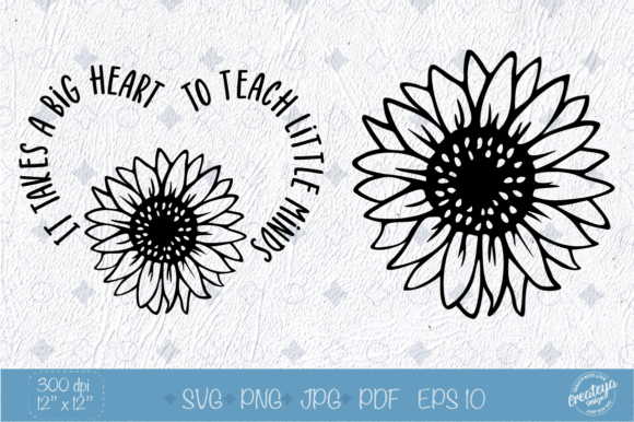Reviewing the Teacher Sunflower Quote SVG